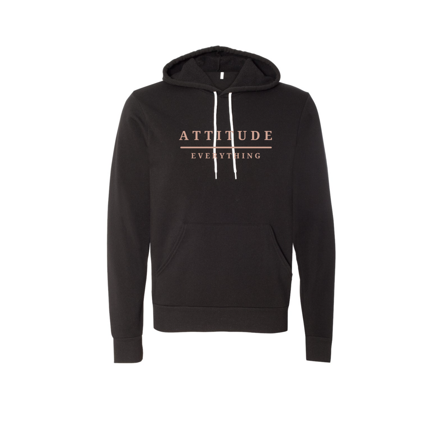 ATTITUDE OVER EVERYTHING- Unisex Pullover Hoodie