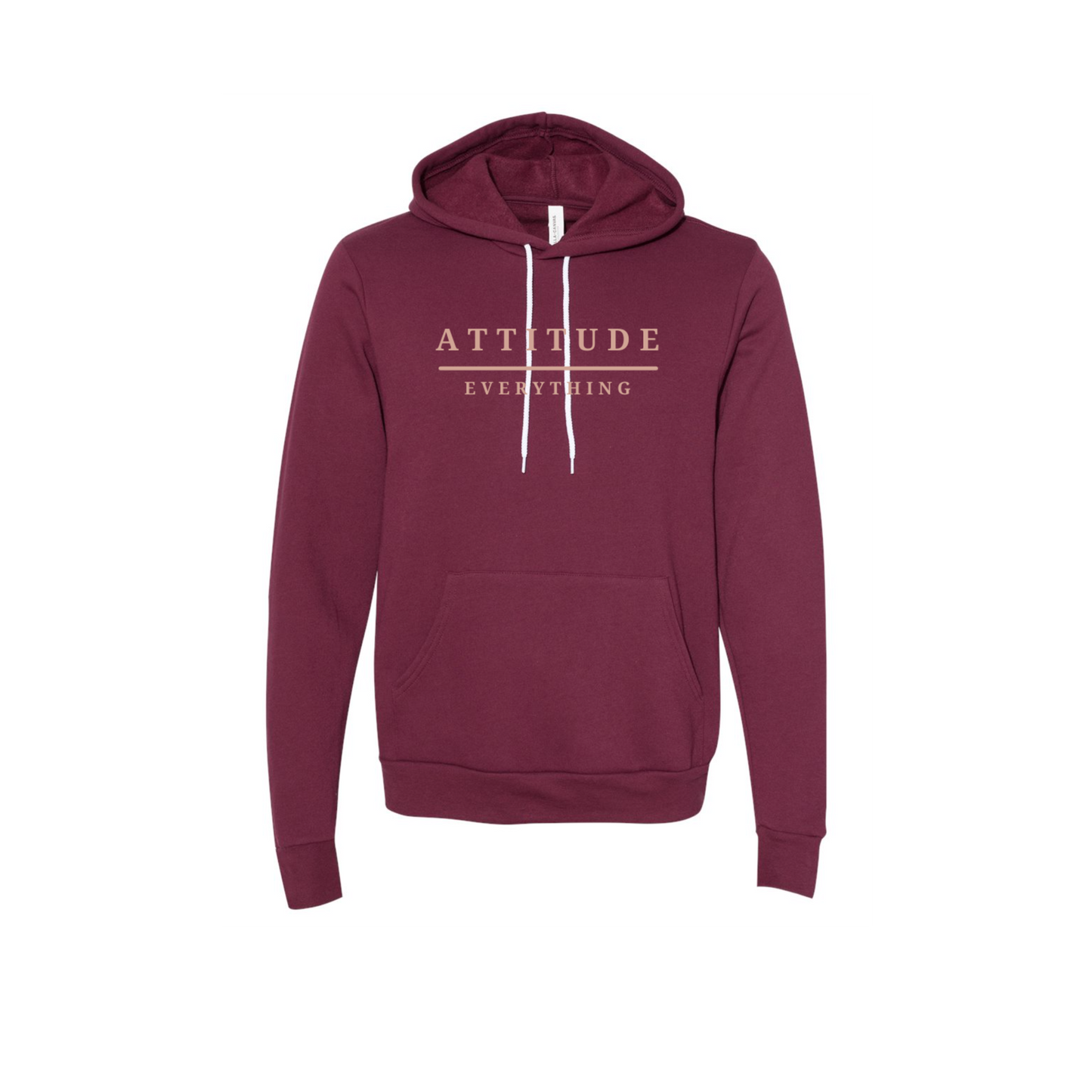 ATTITUDE OVER EVERYTHING- Unisex Pullover Hoodie