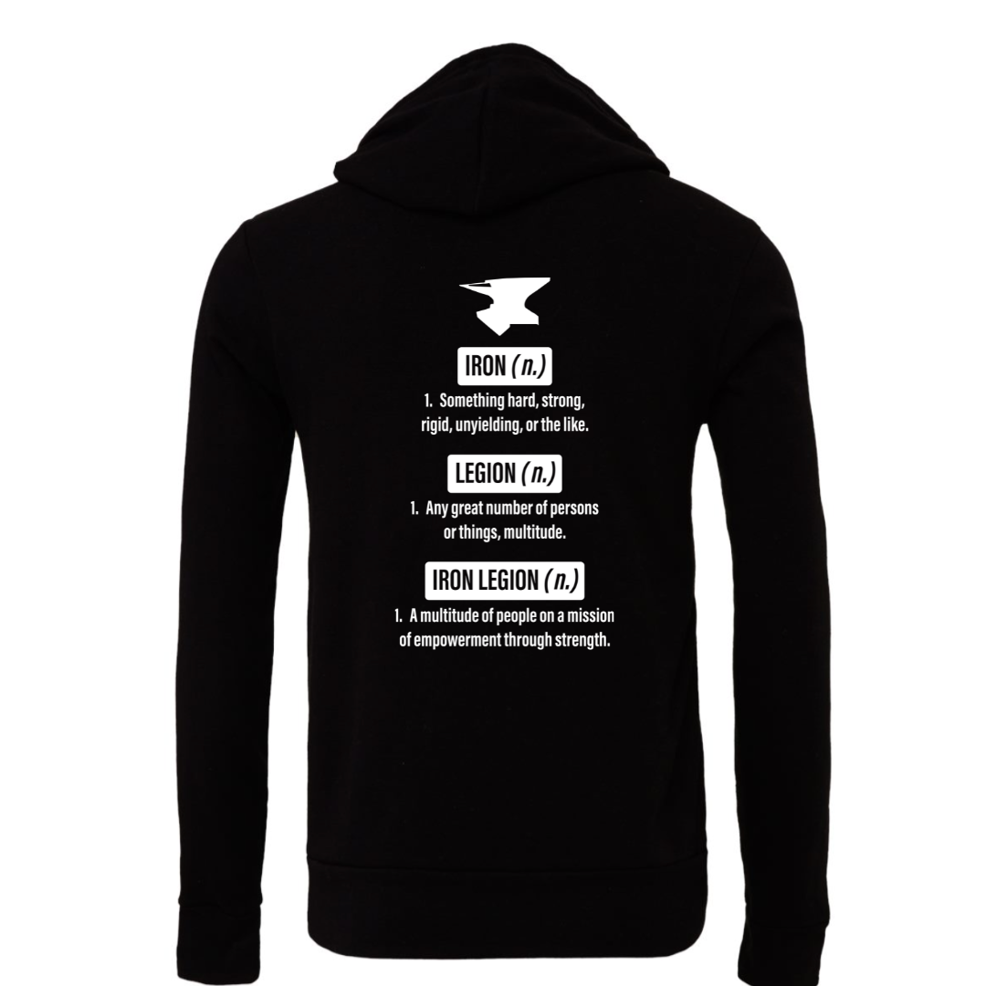 IRON LEGION - Fleece pullover hoodie