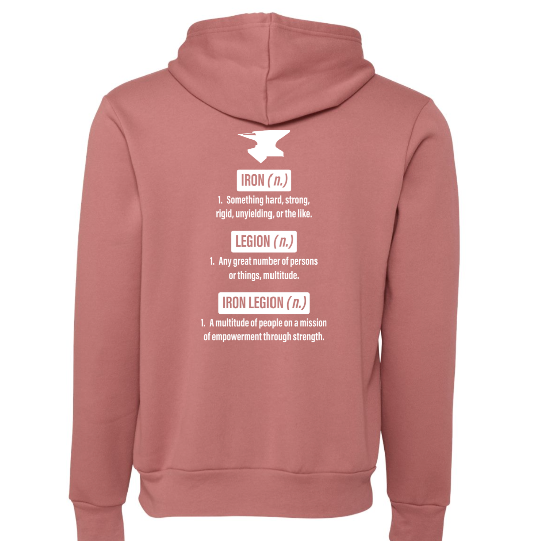 IRON LEGION - Fleece pullover hoodie