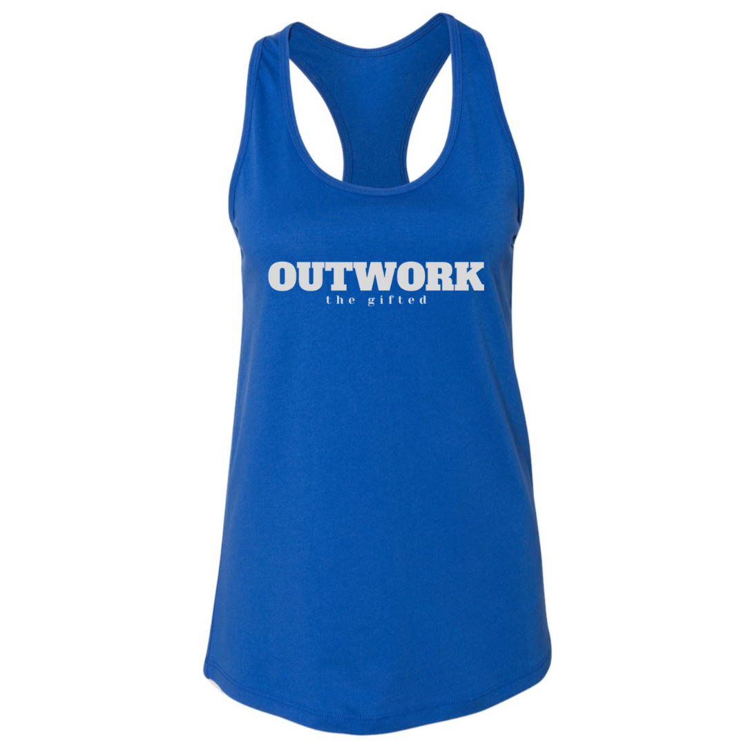 OUTWORK - Women's Jersey Racerback Tank