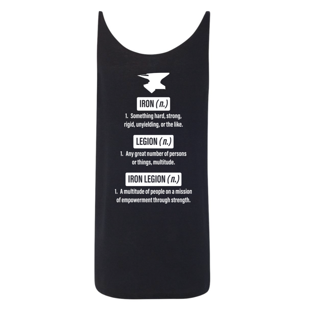 IRON LEGION - Women's Slouchy tank