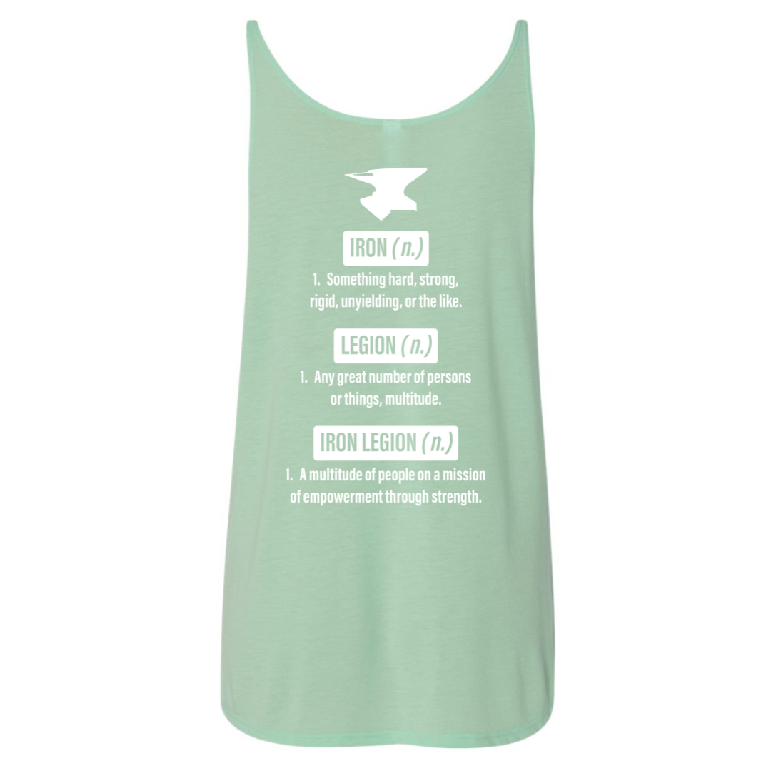 IRON LEGION - Women's Slouchy tank