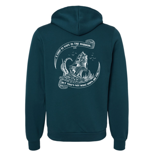 SAFE IN THE HARBOR-  Unisex Pullover Hoodie