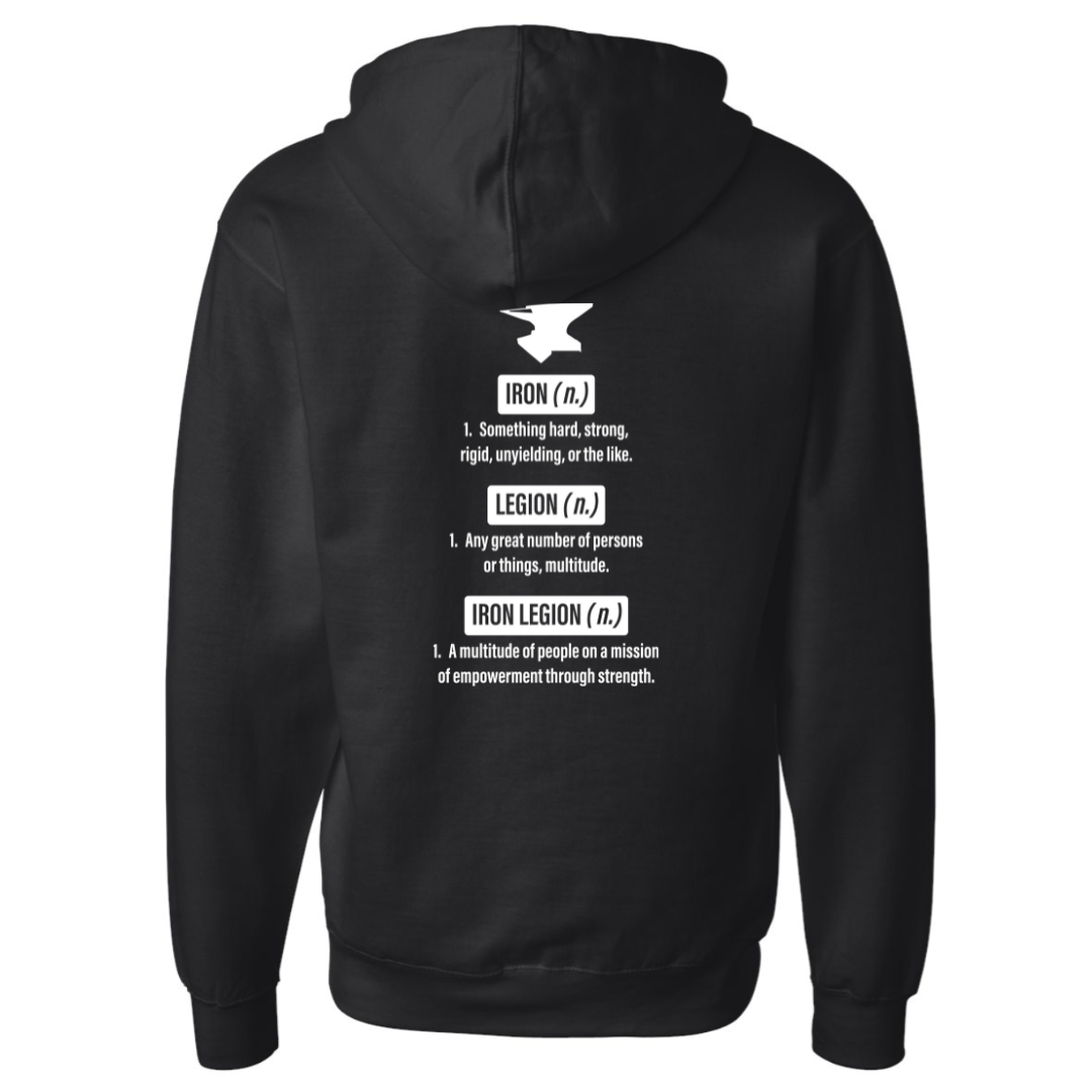 IRON LEGION -Zip Up Hoodie