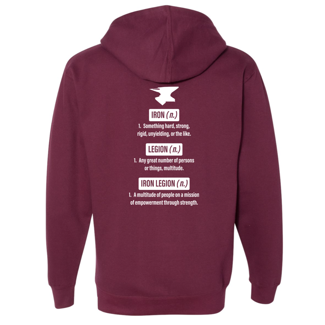 IRON LEGION -Zip Up Hoodie