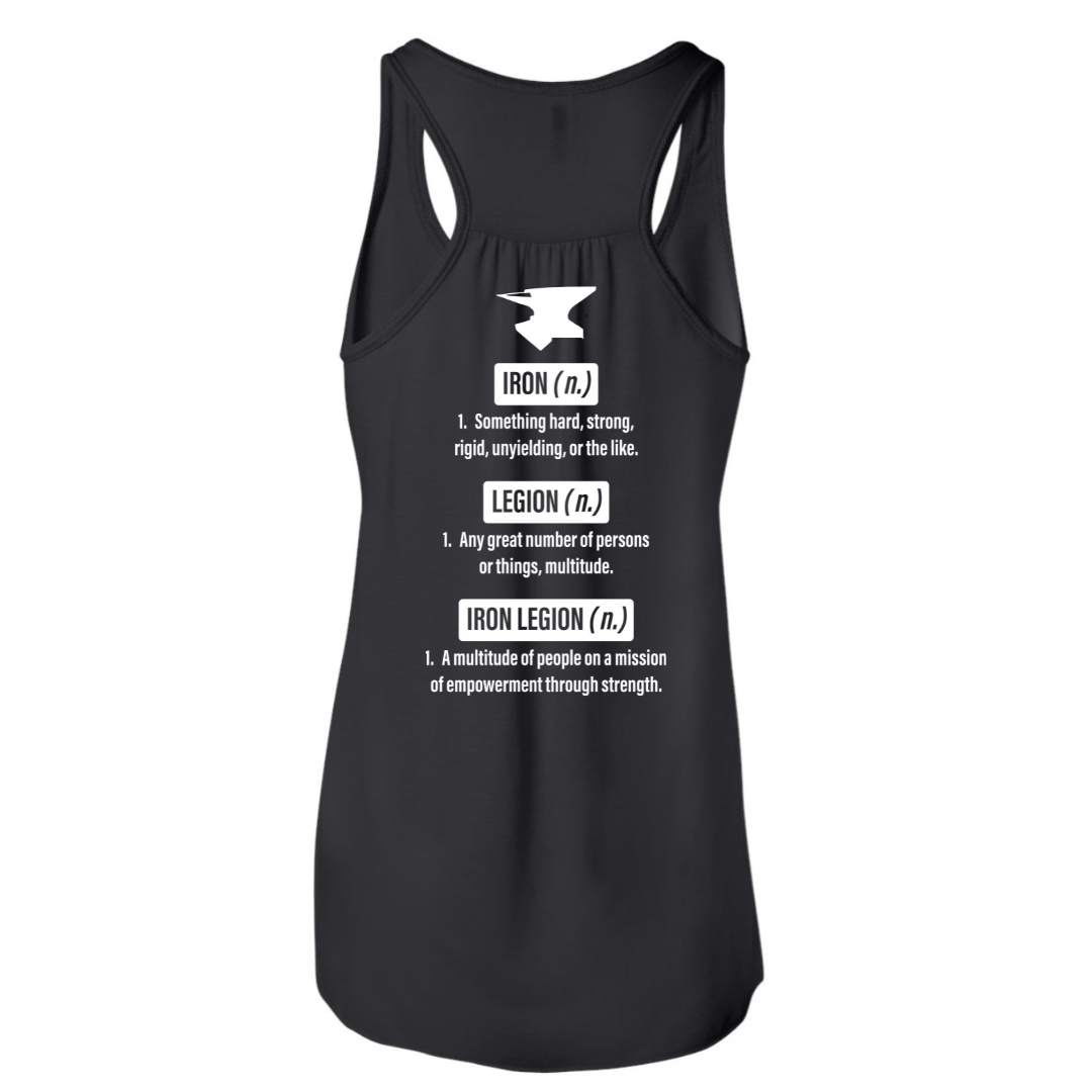 IRON LEGION - Flowy Racerback Tank