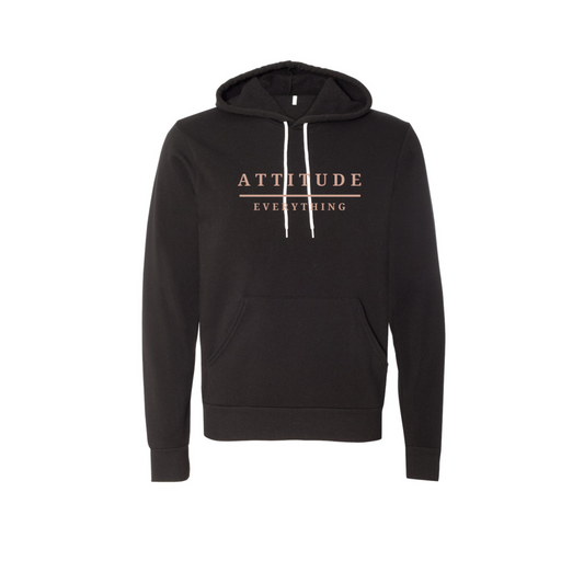 ATTITUDE OVER EVERYTHING- Unisex Pullover Hoodie