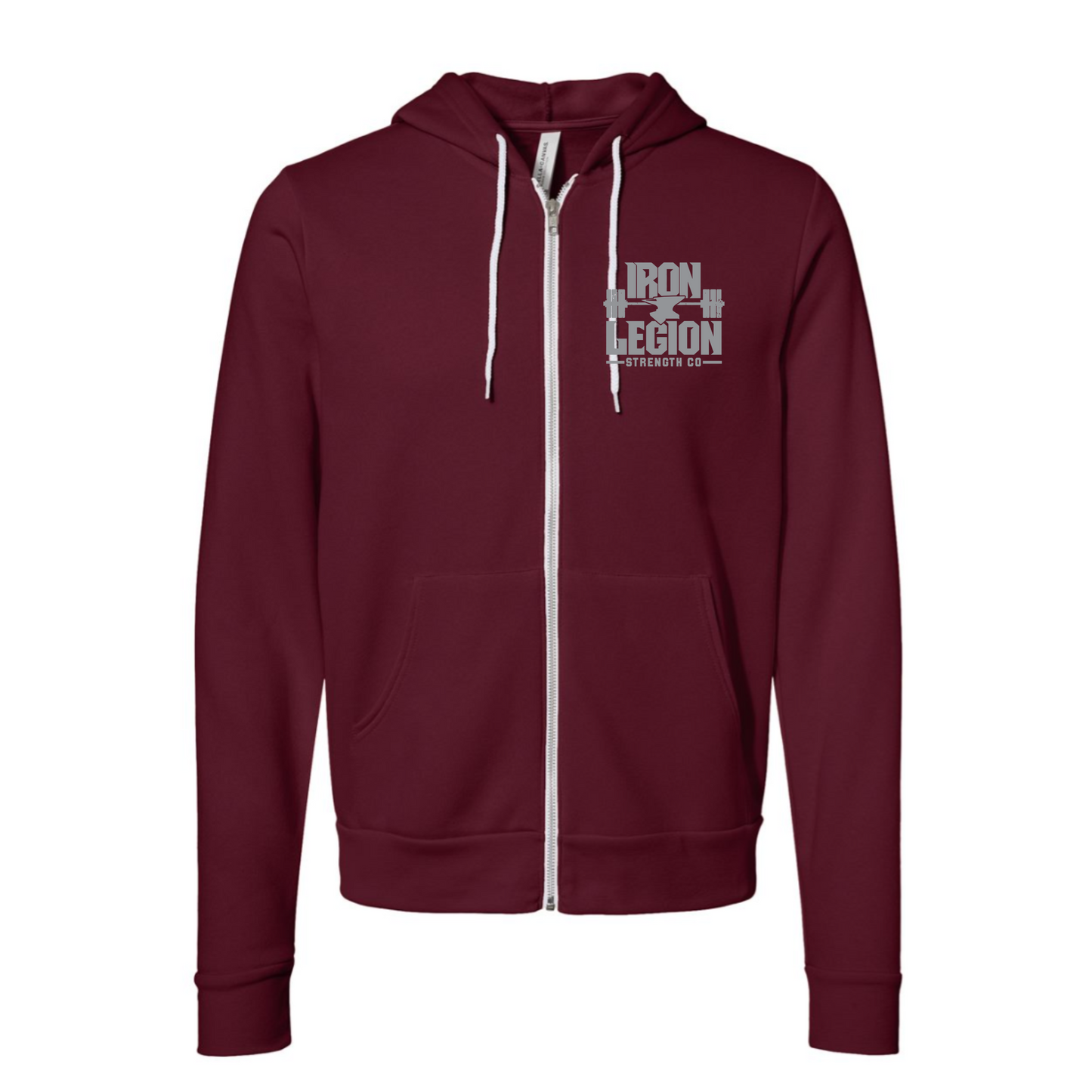 Iron Legion- IMPERFECT- unisex zip up hoodie