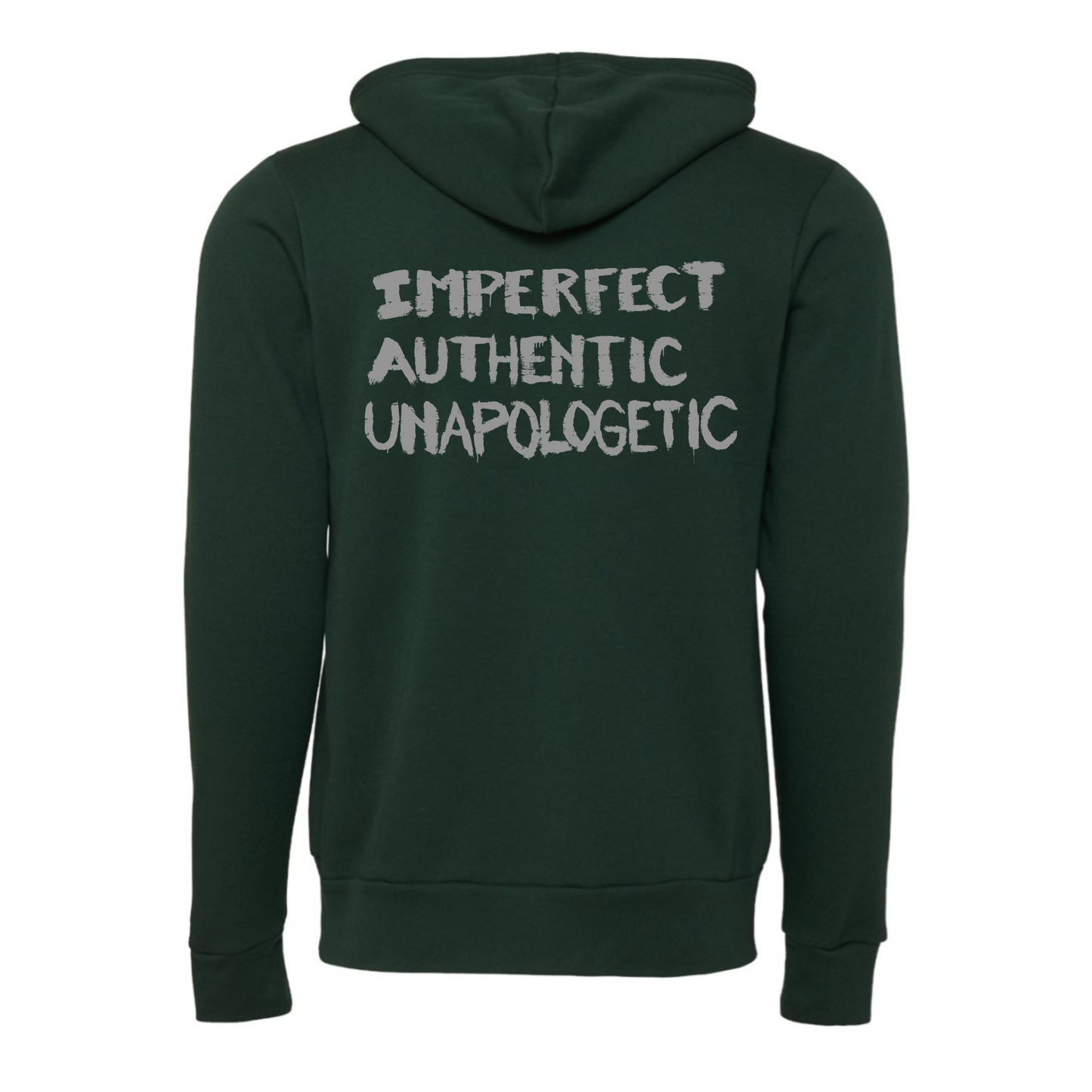 Iron Legion- IMPERFECT- unisex zip up hoodie