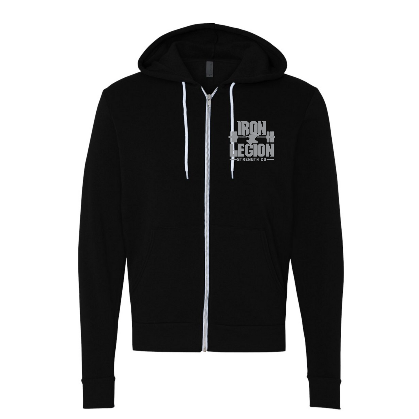 Iron Legion- IMPERFECT- unisex zip up hoodie