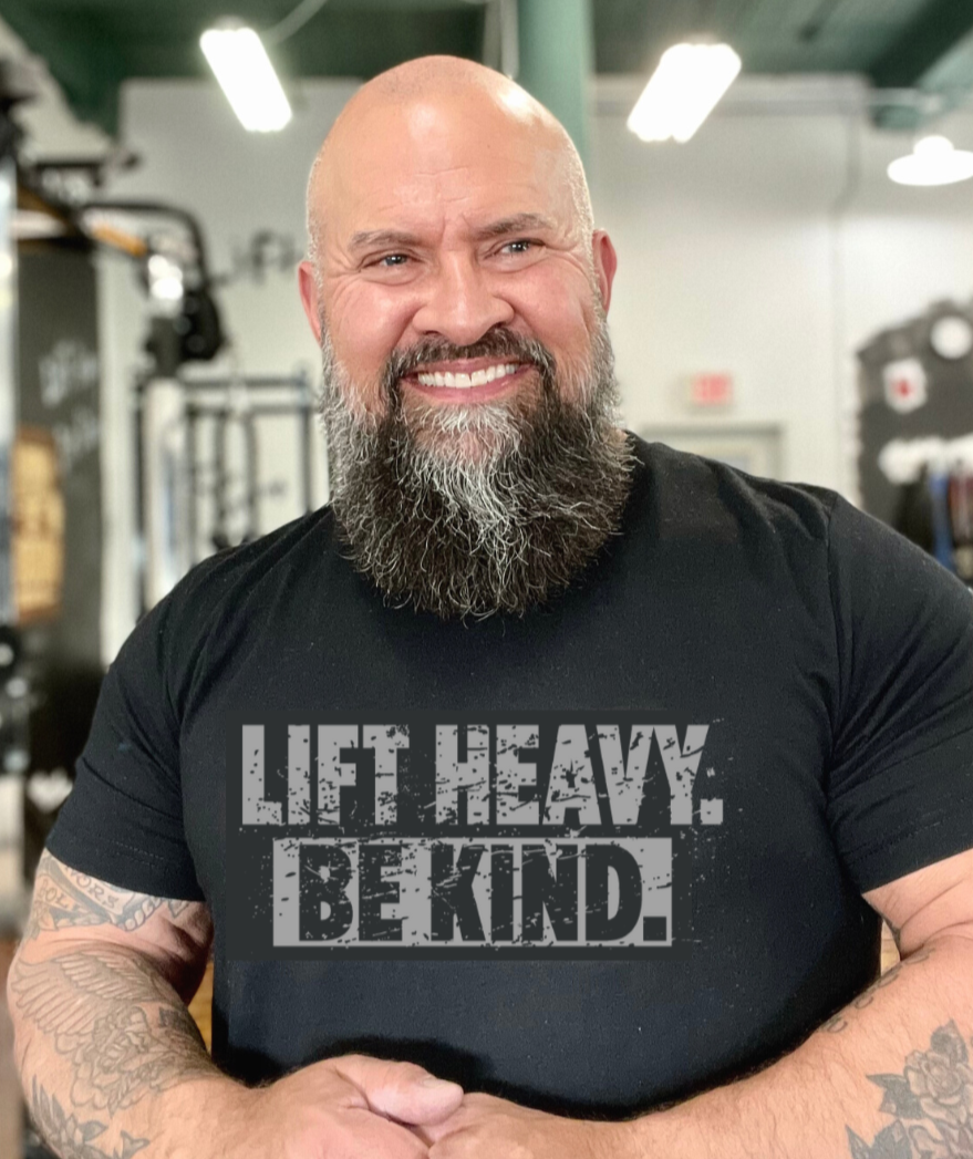 Lift Heavy Be Kind - Unisex Tee